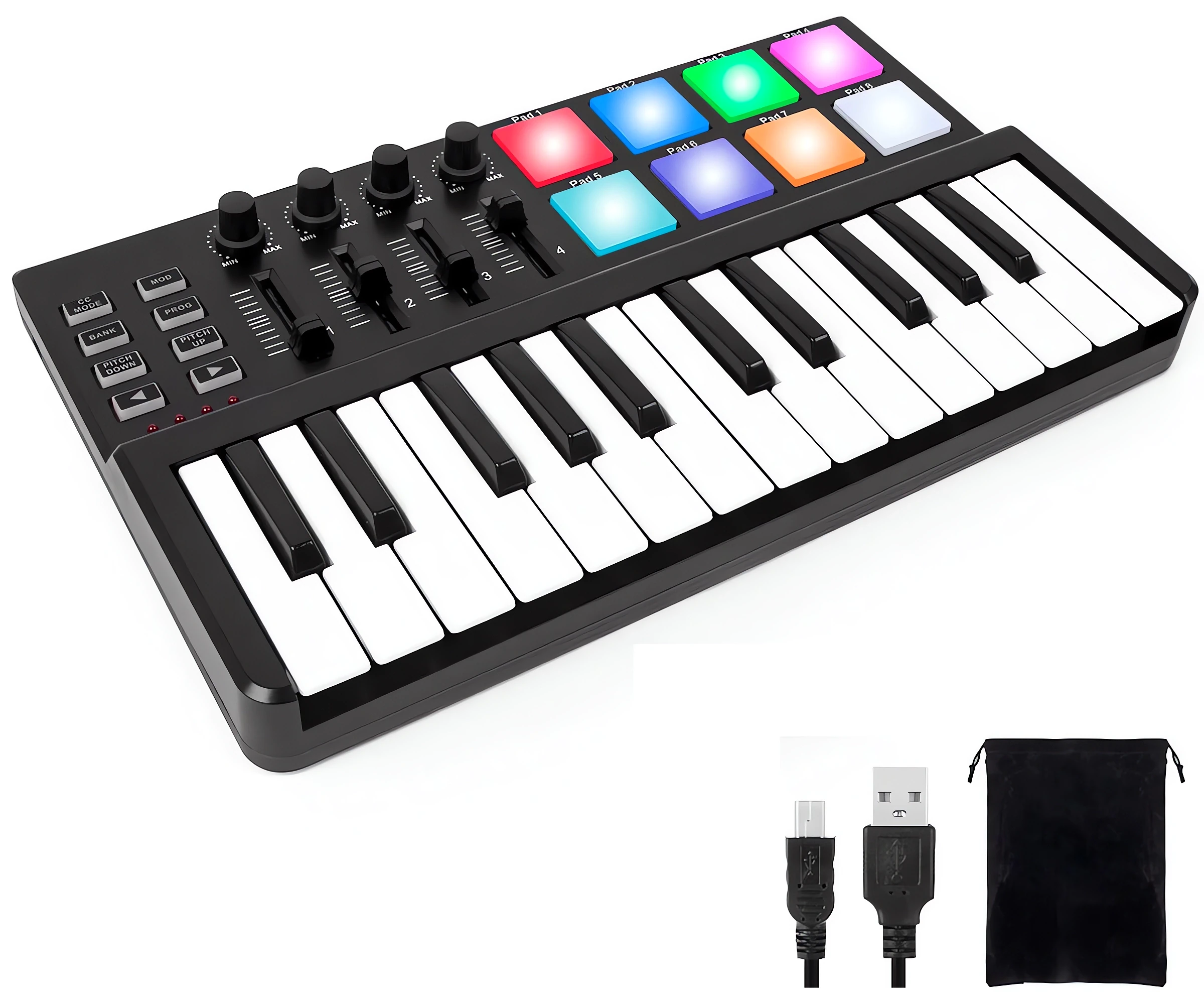 Премиальная MIDI-клавиатура WASHBURN